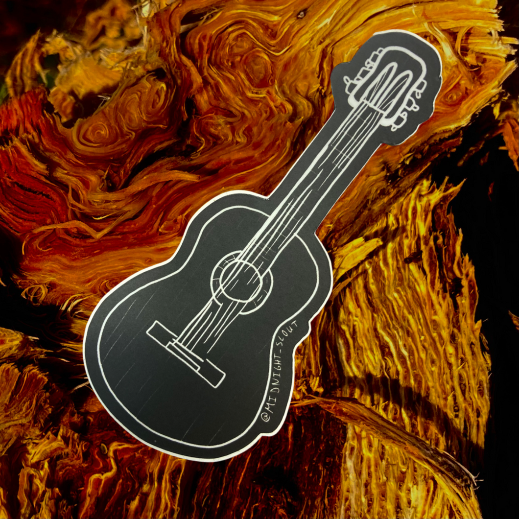 Guitar Sticker