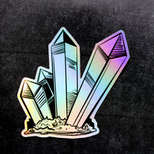 Load image into Gallery viewer, Crystallized Holographic Sticker
