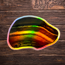 Load image into Gallery viewer, Tigers Eye Holographic Sticker

