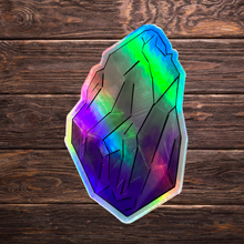 Load image into Gallery viewer, Amethyst Holographic Sticker
