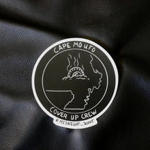 Load image into Gallery viewer, Cape Mo UFO Cover Up Crew Sticker
